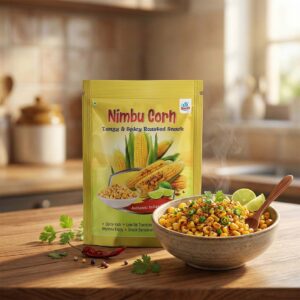 Nimbu Corn Snack | Tangy Lemon Corn Snack
