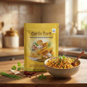 Ready to Eat Garlic Corn | Healthy Snack